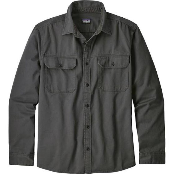 Patagonia Other - Patagonia Men's Casual Button Down Shirt - Dark Gray